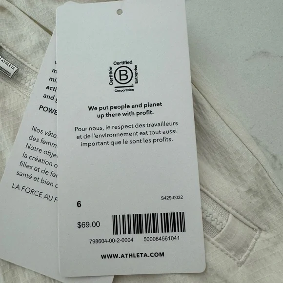 NWT Athleta Trekkie Skort size 6 - Picture 2 of 9